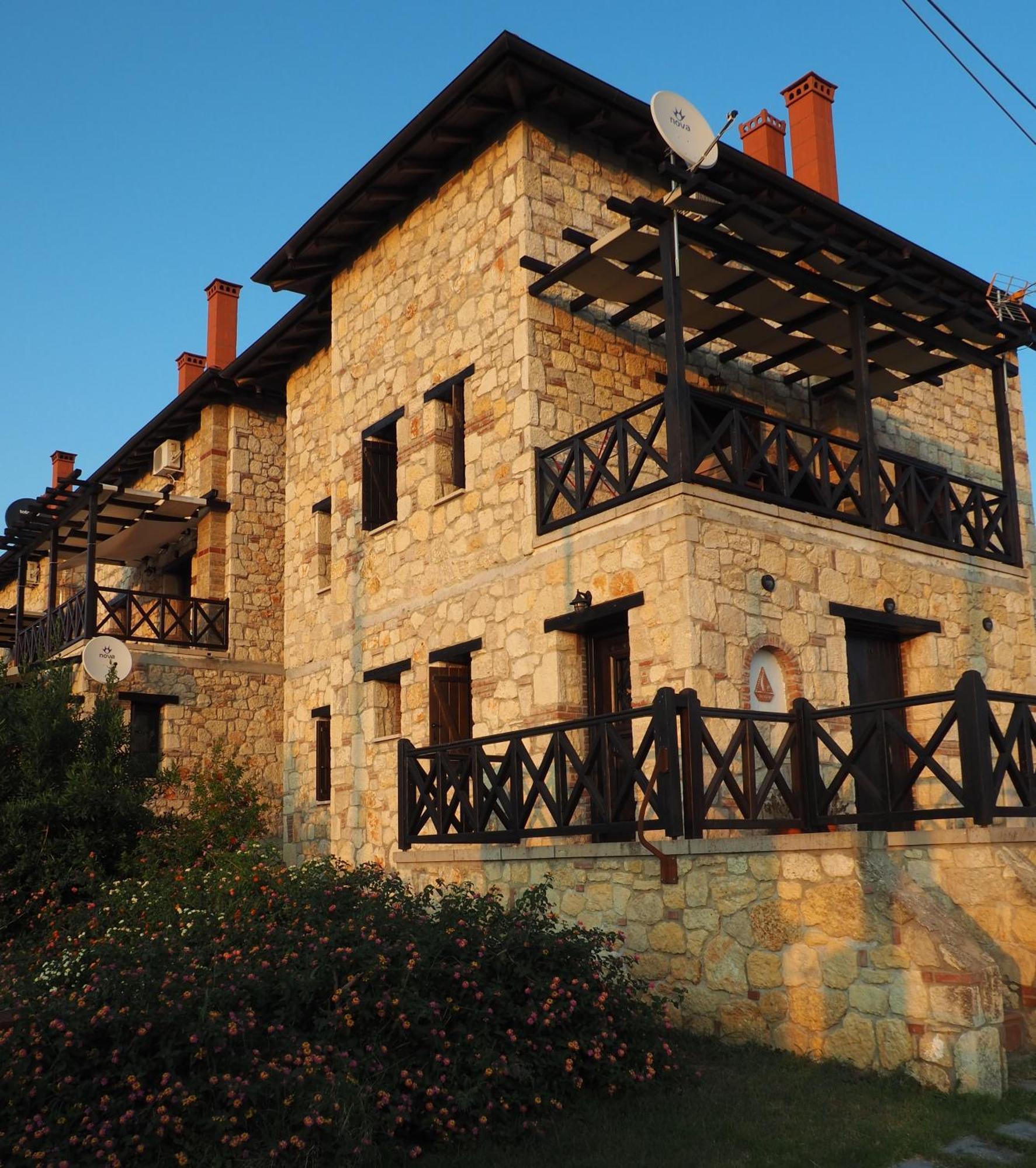 Halkidiki Luxurious Stonehouses 사코우디아 외부 사진